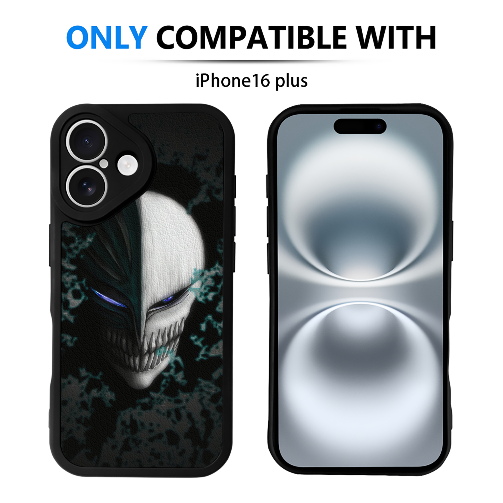 （画像用） ブリーチ BLEACH 【iPhone 16シリーズ対応】シリコンスマホケース（レザー調） 材質：シリコン